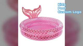 Kids Inflatable Pool Custom Logo Outdoor Fun